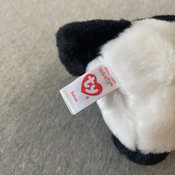 NWT Ty Original Beanie Babies Baboo the Panda 6" 2018 - Picture 12 of 15
